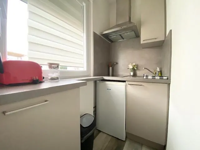 Clara - Proche Gare Et Aéroport, Balcon Apartamento Saint-Louis (Haut-Rhin)